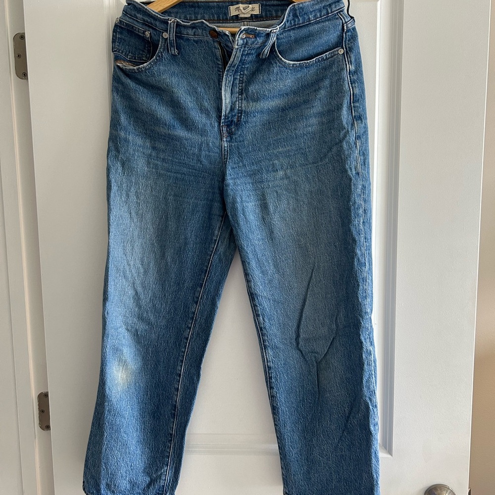 Madewell the perfect vintage wide-leg crop Blue Jeans